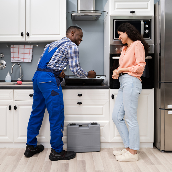 can you provide an estimate for cooktop repair before beginning any work in Maplecrest New York